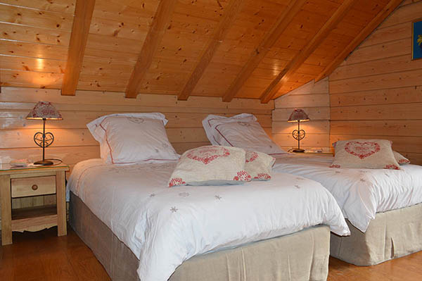 Location chambre chalet